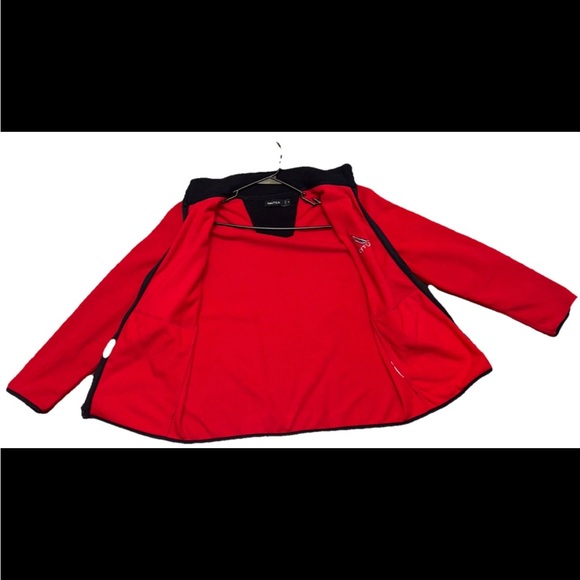 Nautica Men's Red Fleece Jacket - Picture 3 of 4